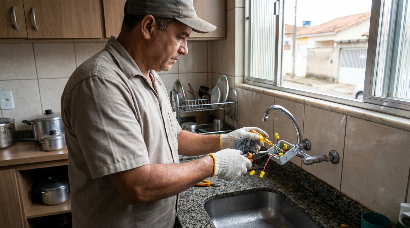 Adequação de Ponto Elétrico em Ribeirão Preto‑SP
